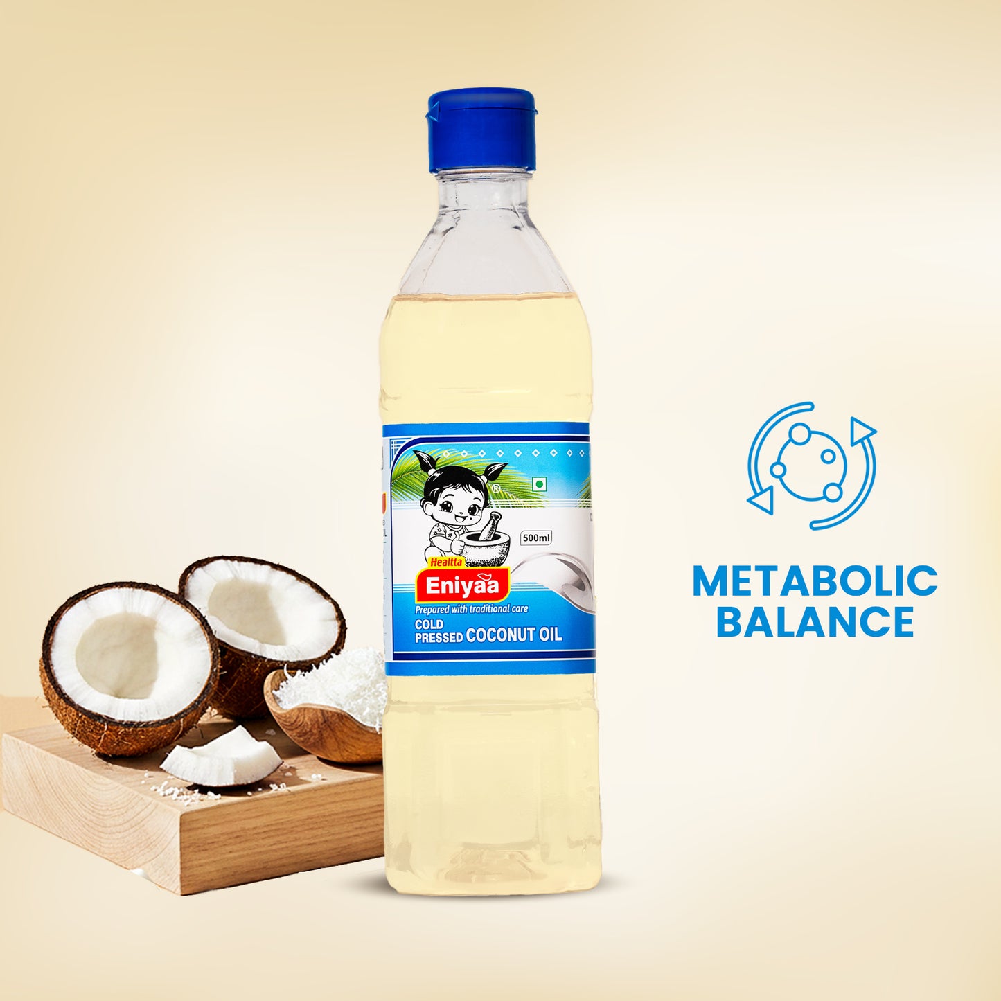 Groundnut Oil 2 litres, Sesame Oil 1 litre, Coconut Oil 500ml