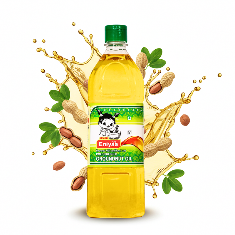 Groundnut Oil 1 Litre | Cold Pressed Method | Daily Cooking