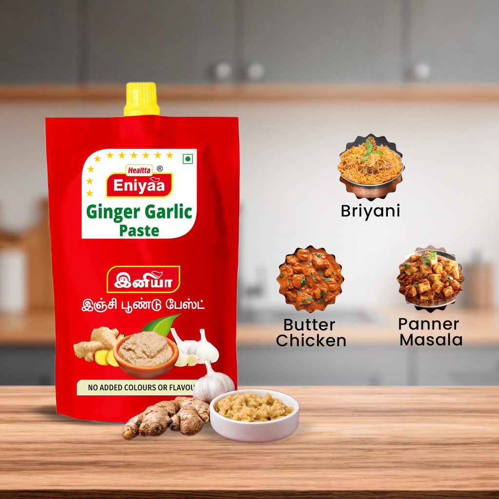 Buy Ginger Garlic Paste 200 gm| Freshly Made, Rich Aroma & Taste