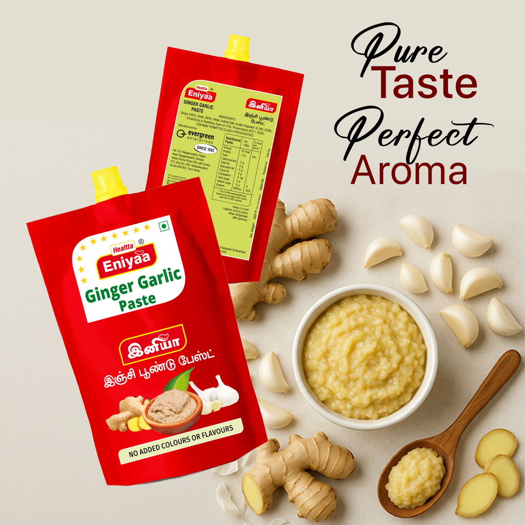 Buy Ginger Garlic Paste 200 gm| Freshly Made, Rich Aroma & Taste