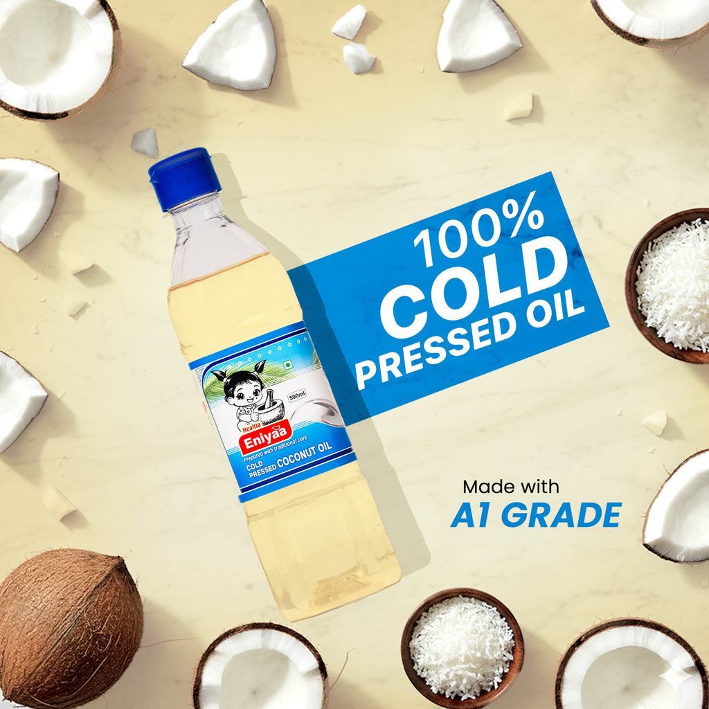 500ml Coconut Oil for Cooking | Skin & Hair