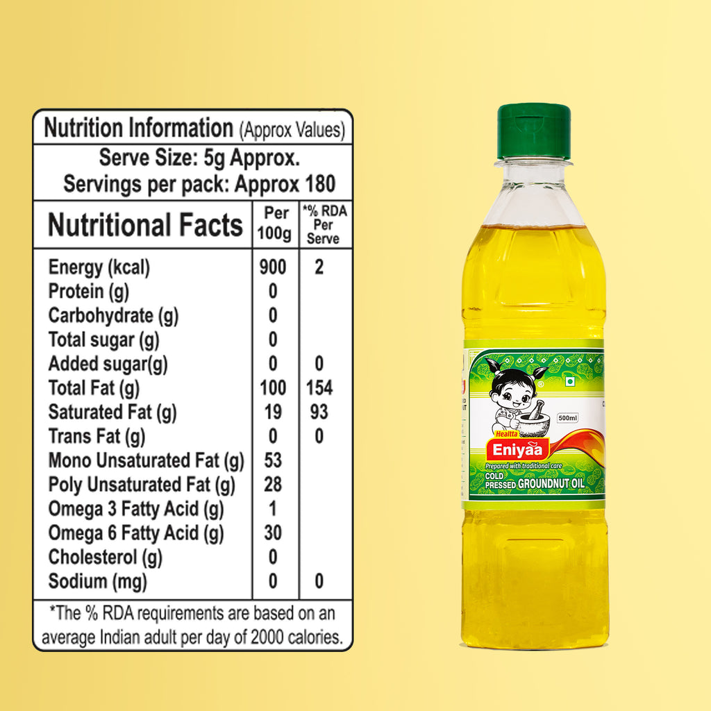 Groundnut Oil 500 ML | Daily Cooking