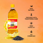 Cold Pressed Sesame Oil 1 Litre | Pure Chekku Gingelly Oil