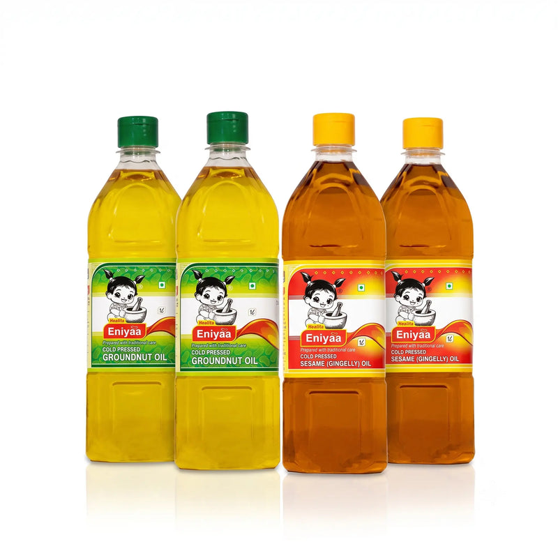 Eniyaa Traditional Pack | 4 Litres Combo Oil